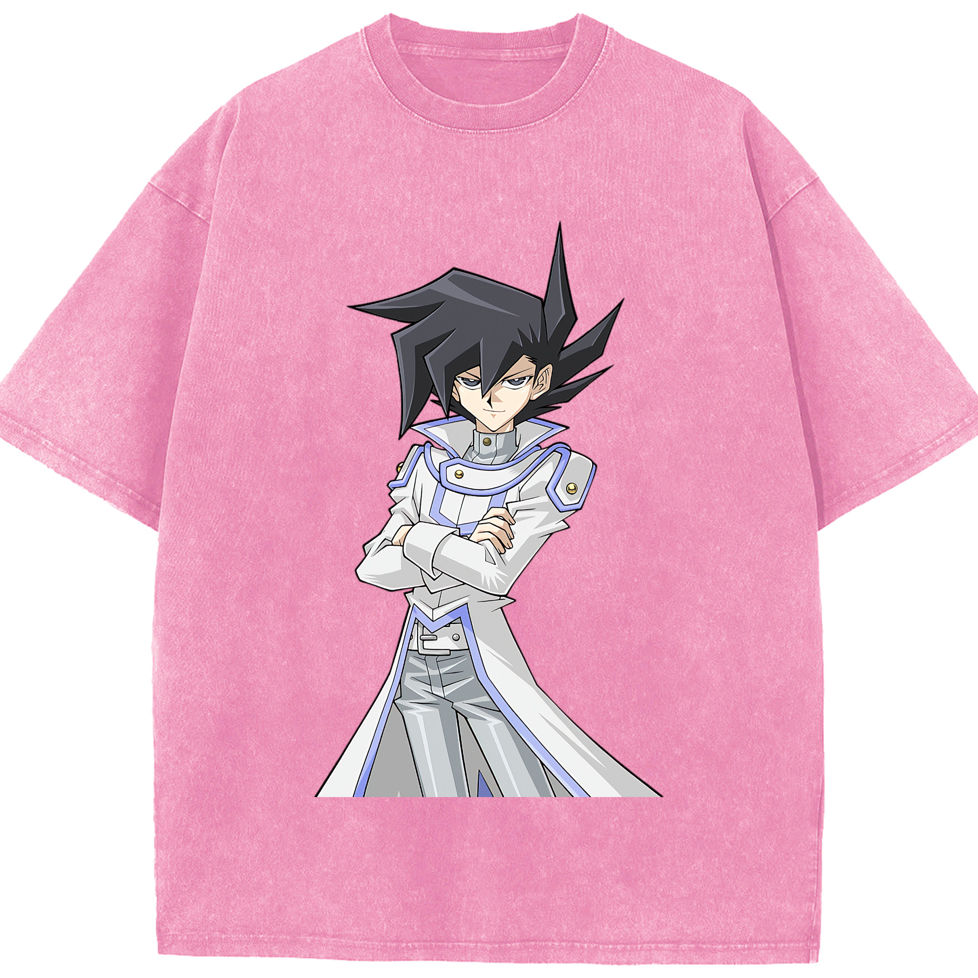 （画像用） 遊☆戯☆王 Yu-Gi-Oh! 綿100% ヴィンテージ風 半袖Tシャツ（フロントプリント）
